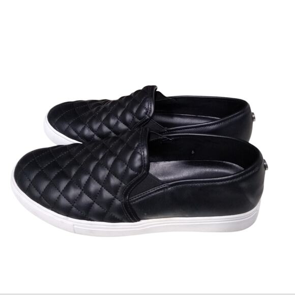 [H260] Steve Madden Black Quilted ECENTRCQ, Womens Size 9M - Picture 4 of 11